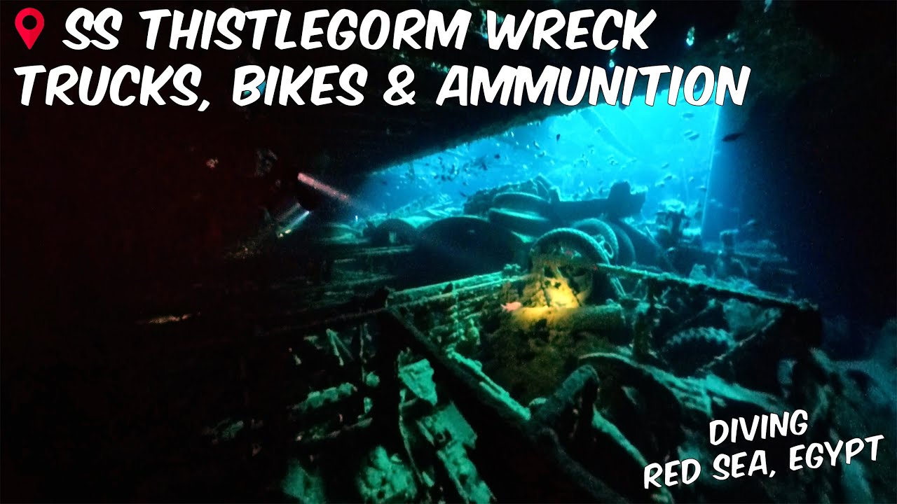 SS Thistlegorm Wreck, Red Sea, Egypt - Exploring the Lower Level Cargo Holds