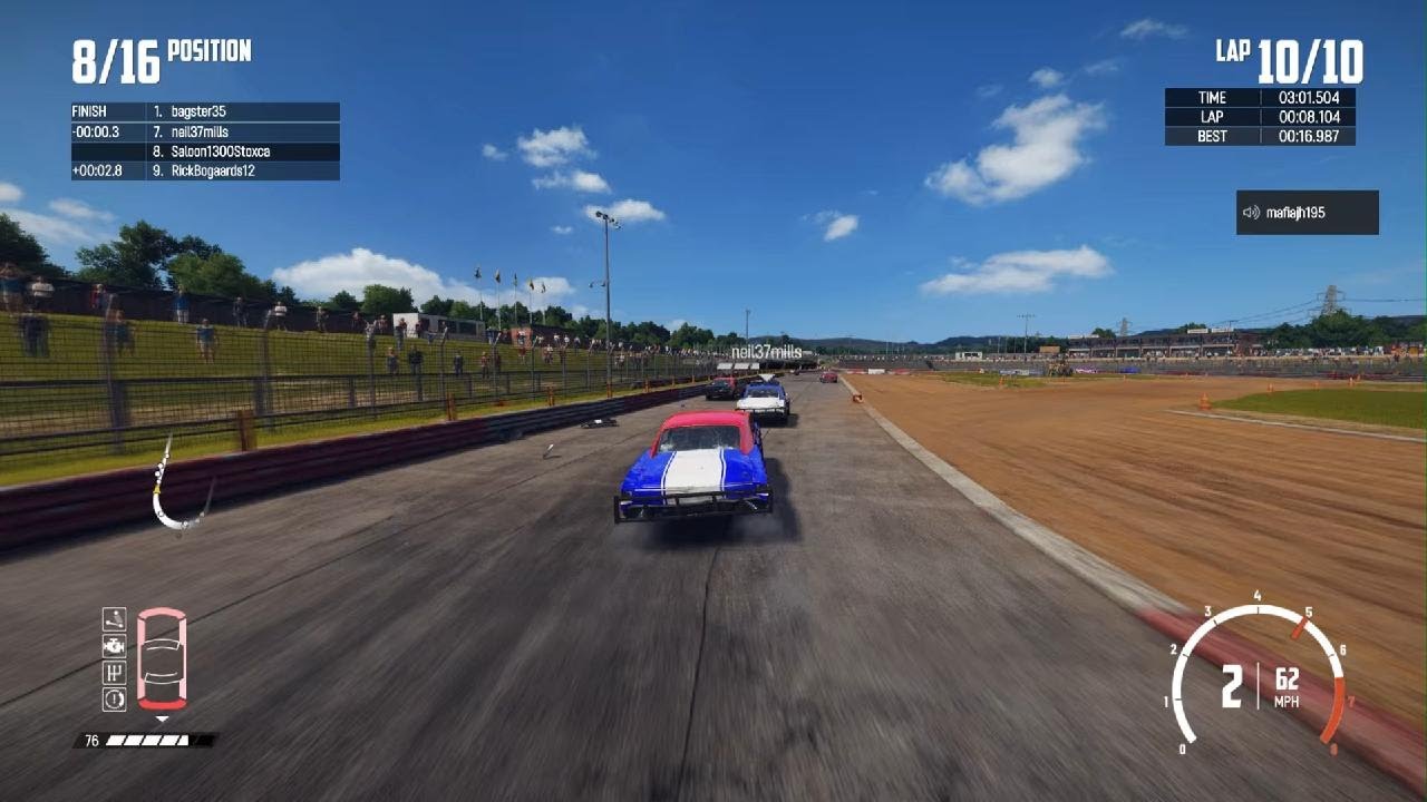 Wreckfest last lap wonderful shot