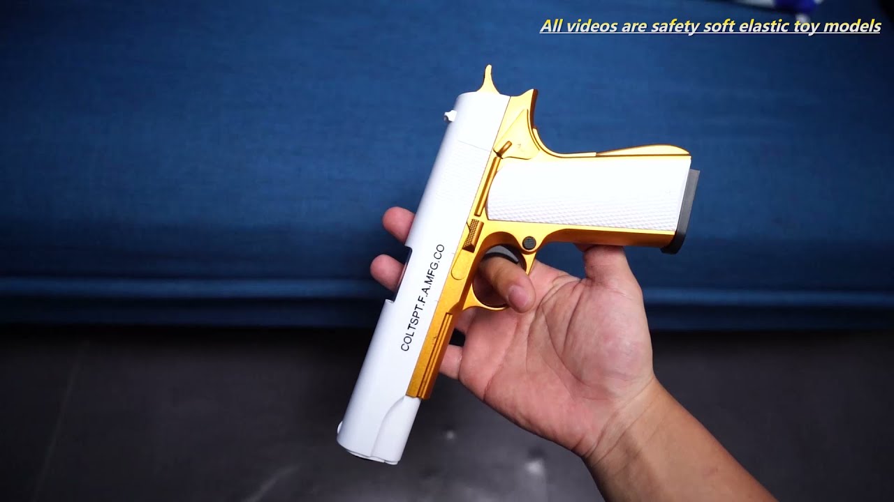Soft bullet gun M1911