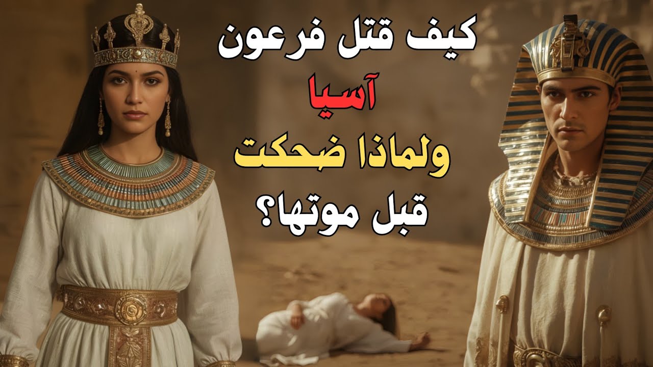 لماذا ضحكت آسيا قبل موتها؟ سرّ إنقاذها لموسى مرتين وكيف قتلها فرعون!