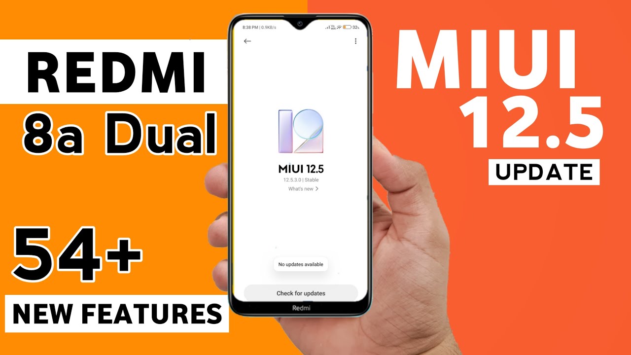Redmi 8a Dual Miui 12.5 Update New Features | 54+ Hidden Features & Bugs | Redmi 8a dual 12.5.1.0