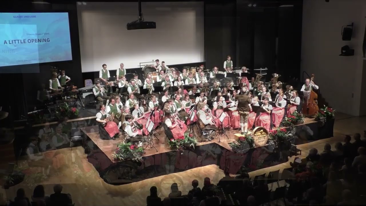 A Little Opening, B&uuml;rgermusik Saalfelden, C&auml;ciliakonzert 2025