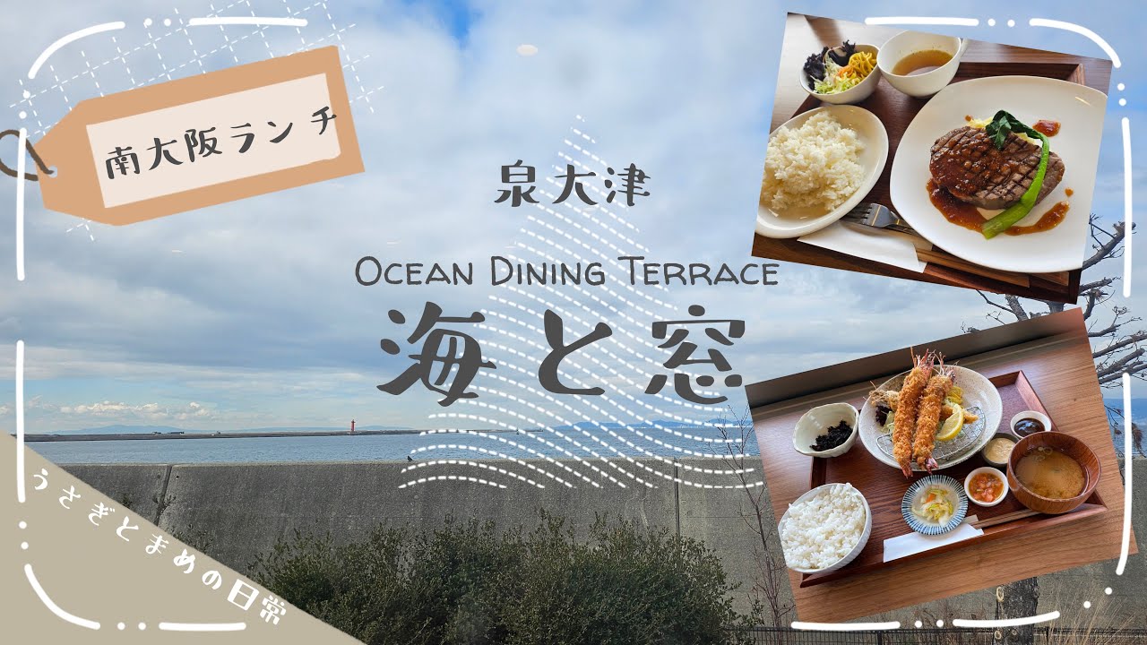【南大阪ランチ】Ocean Dining Terrace 海と窓へ行ってきました