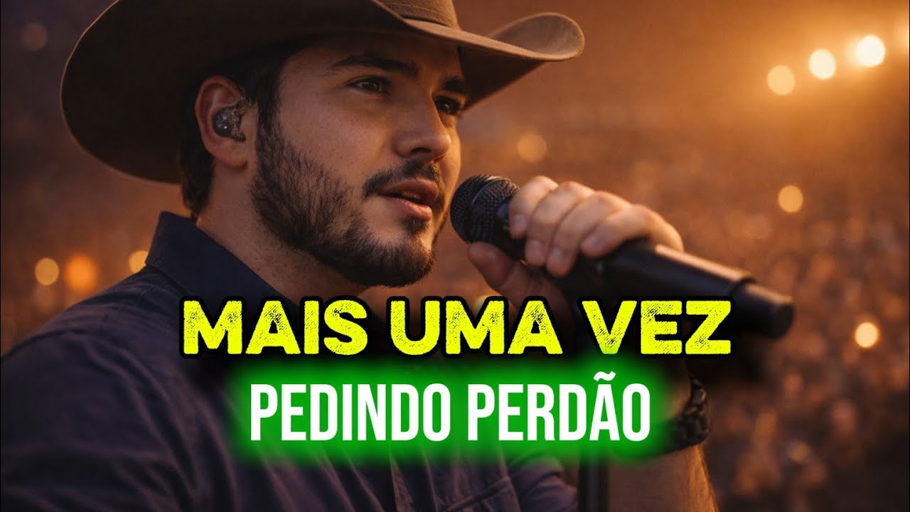 Pedindo Perdão a Deus | Estou aqui mais uma Vez - Louvor sertanejo poderoso 