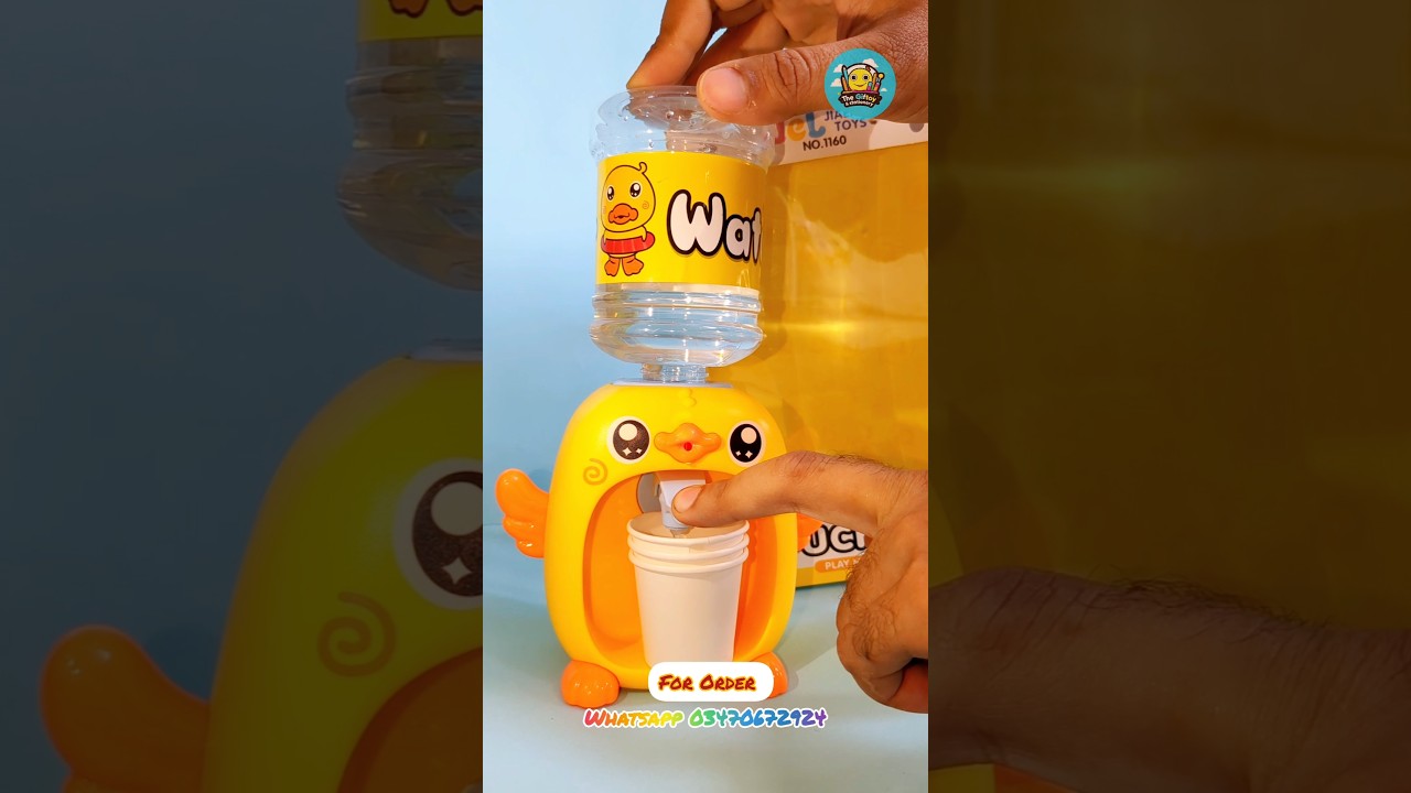 Duck Water Fountain Toy Unboxing & Demo 🦆💧