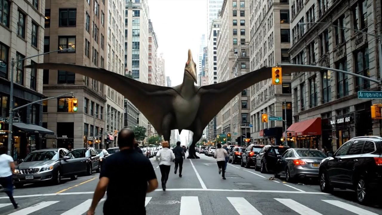 Millions of Years Ago : Quetzalcoatlus --- The Largest Flying Creature in History