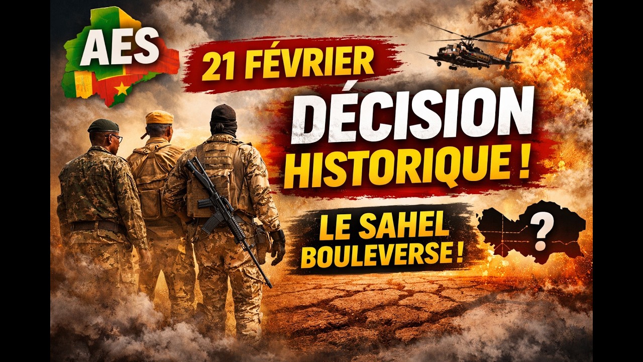 AES 21 février : La grande décision d’hier et ses impacts majeurs au Sahel