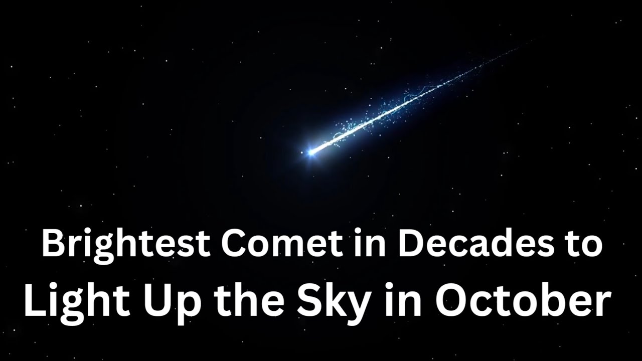 Brightest Comet in Decades to Light Up the Sky in October!