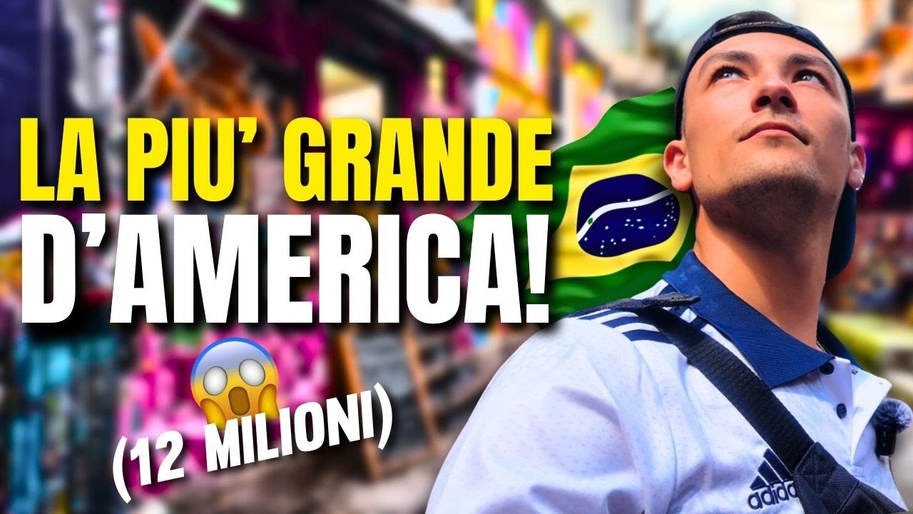 SAN PAOLO È UN MONDO A PARTE: ECCO COS’HO VISSUTO! 😳 – Sud America #1