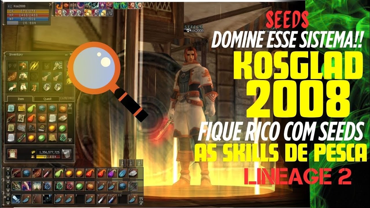 GUIA COMPLETO das SEEDS no Lineage 2: Dicas para Jogadores de TODOS os Níveis! Kosglad 2008!