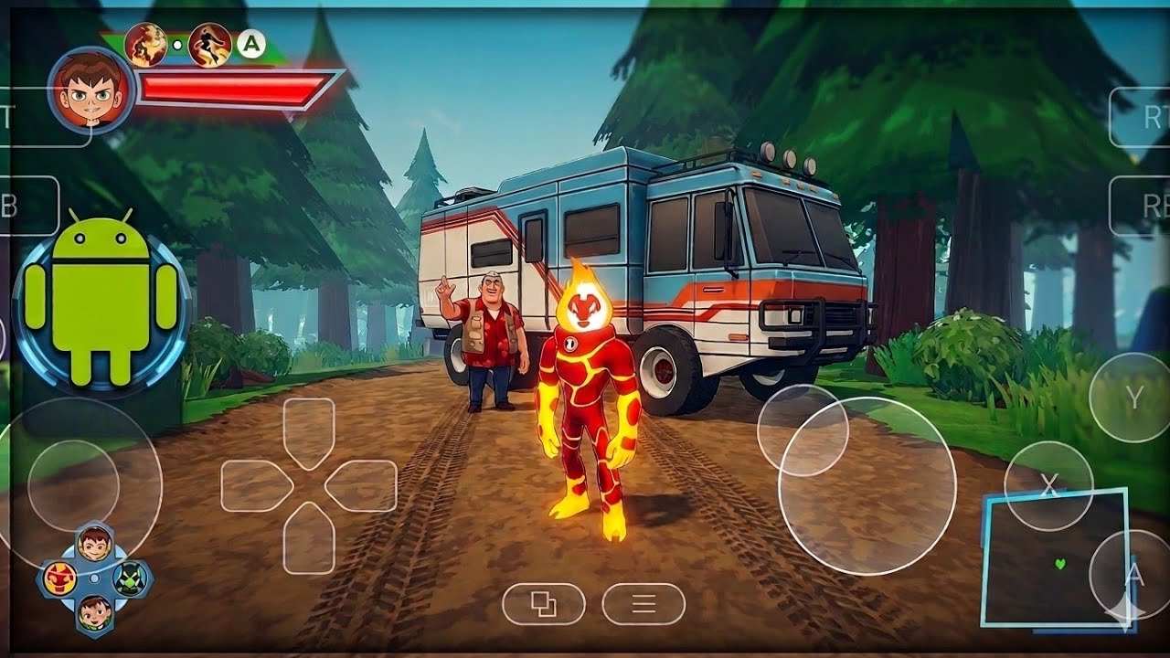 Ben 10 Power Trip Android Port Winlator & GameHub Emulator - Offline Mobile/Android Gameplay