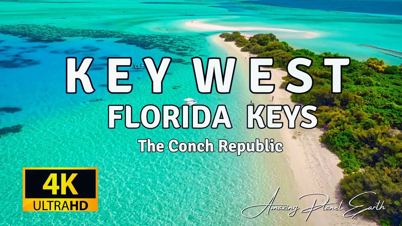 Key West Florida Keys  Best Vacation Spots in the USA 4k