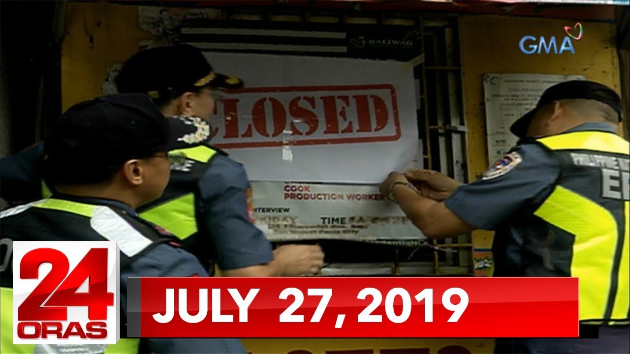24 Oras Weekend Express: July 27, 2019 [HD]