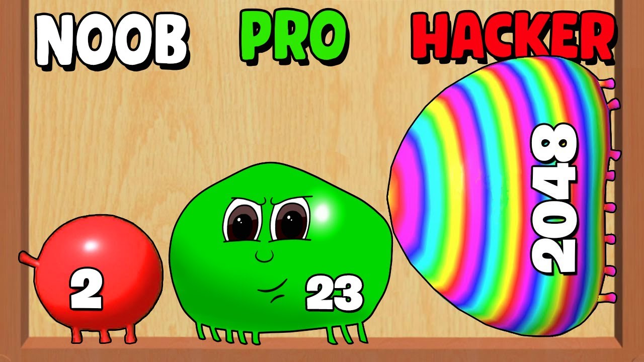 NOOB vs PRO vs HACKER en Blob Merge 3D !! | Rovi23
