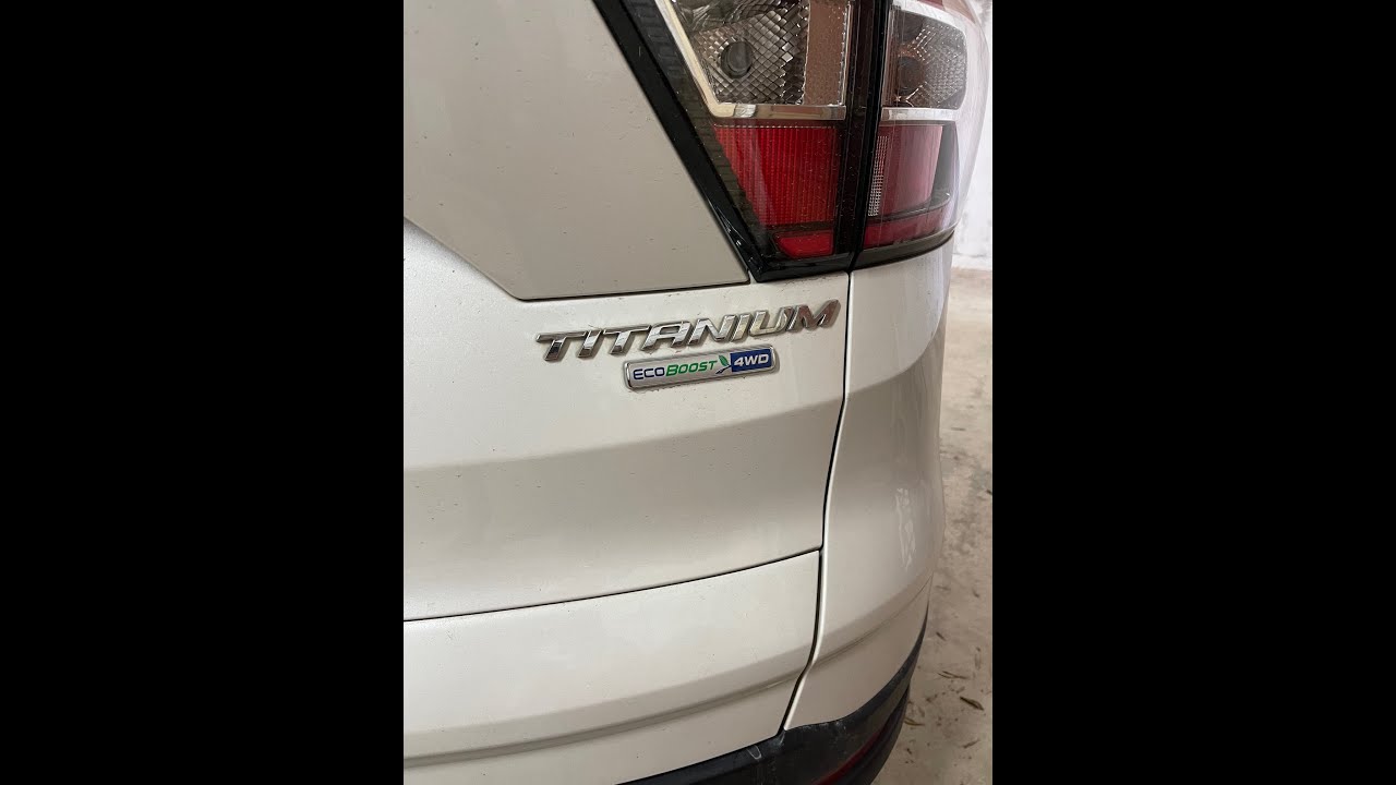 Rear hatch won't open on a 2017 Ford Escape Titanium.  How to replace the lock actuator.