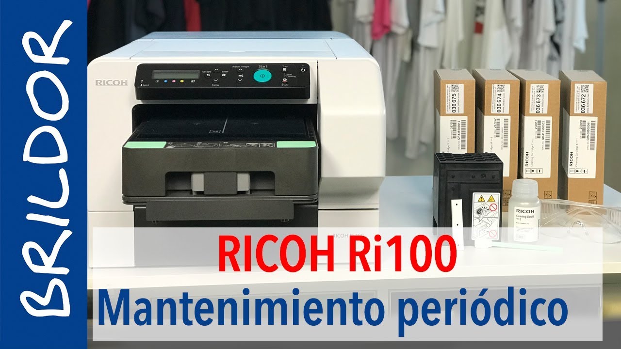 RICOH Ri100: Cómo hacer el mantenimiento