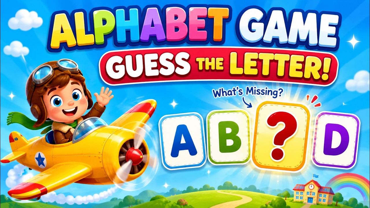 Guess the Alphabet Game | Story-Based ABC Learning for Kids