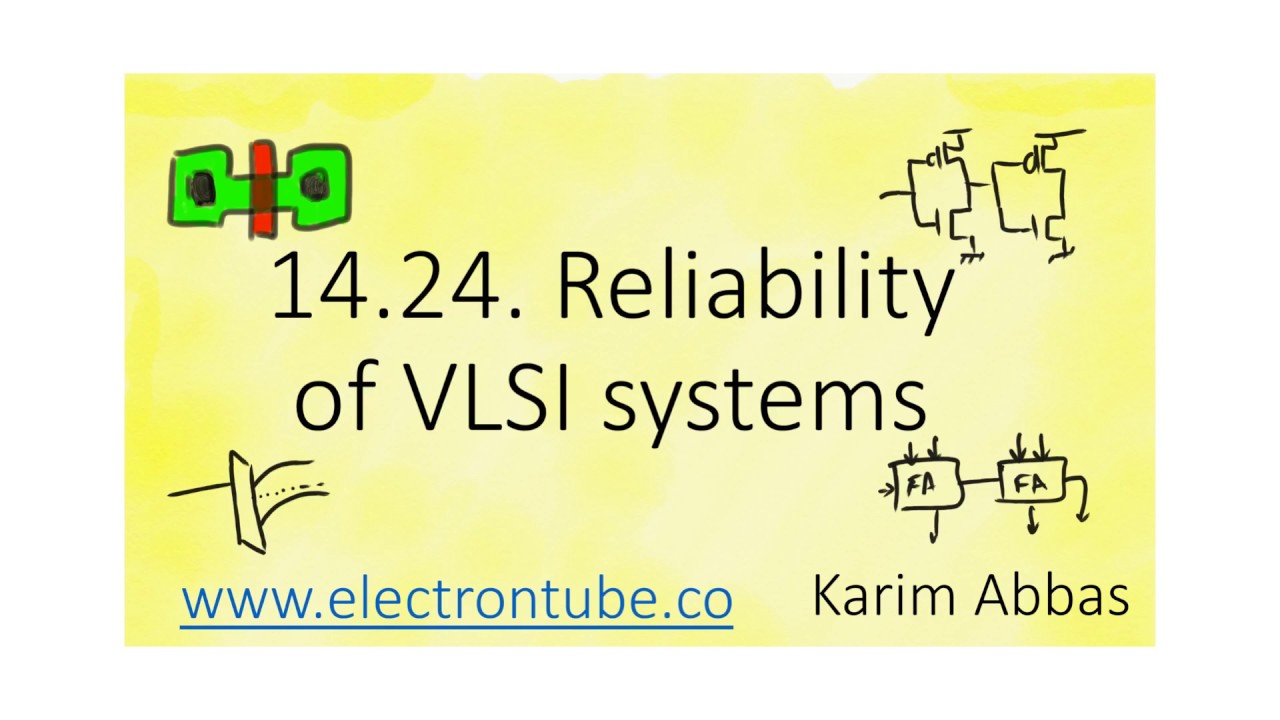 14.24. Reliability of VLSI systems