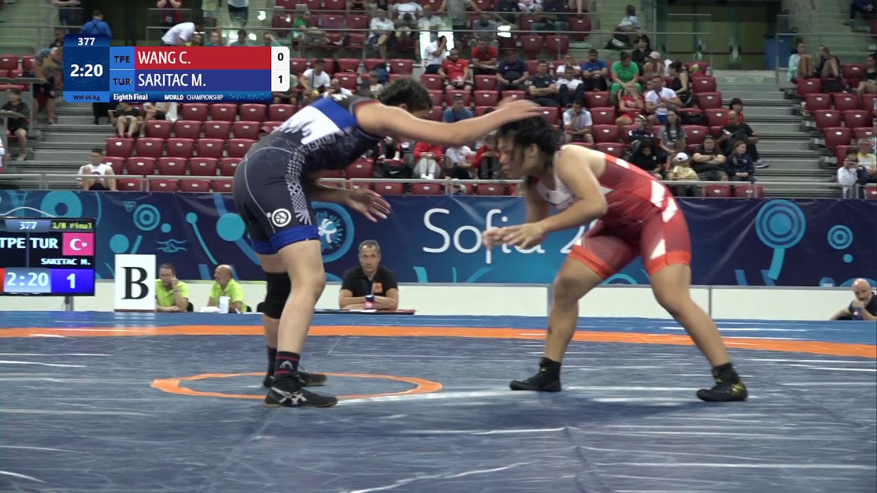 1/8 WW - 69 kg: C. WANG (TPE) v. M. SARITAC (TUR)