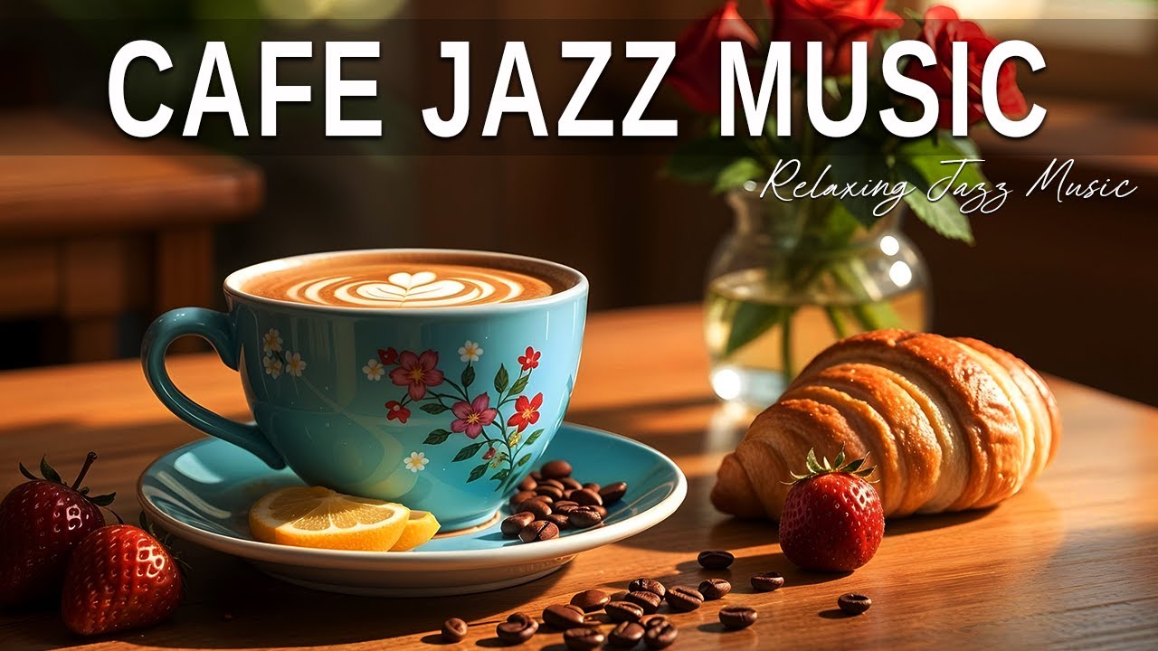 Cafe Jazz Music ☕ Bossa Nova background for Happy Moods, Great Moods & Stress Relief