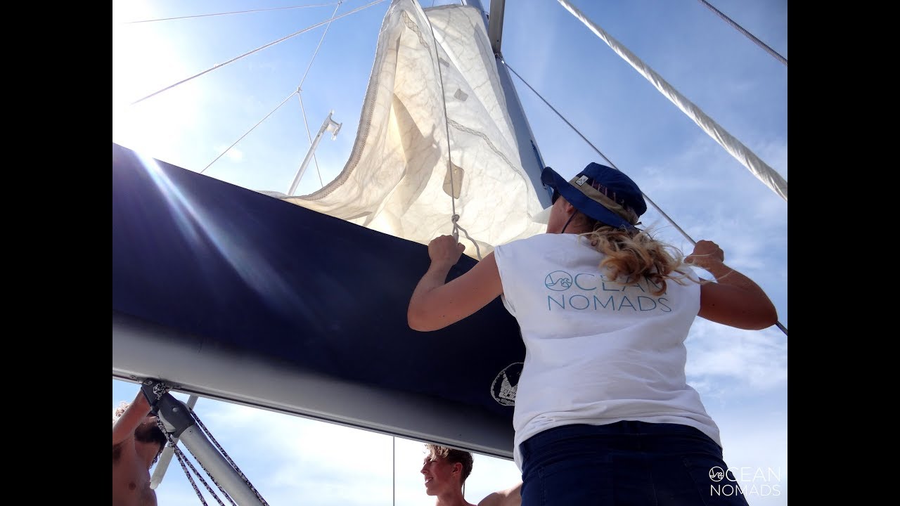 Primer día, el CHECK IN y COMPRA, alquiler de velero