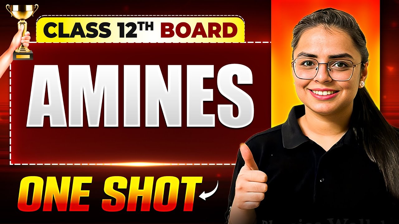 Amines One Shot | Chemistry | Class 12th Boards