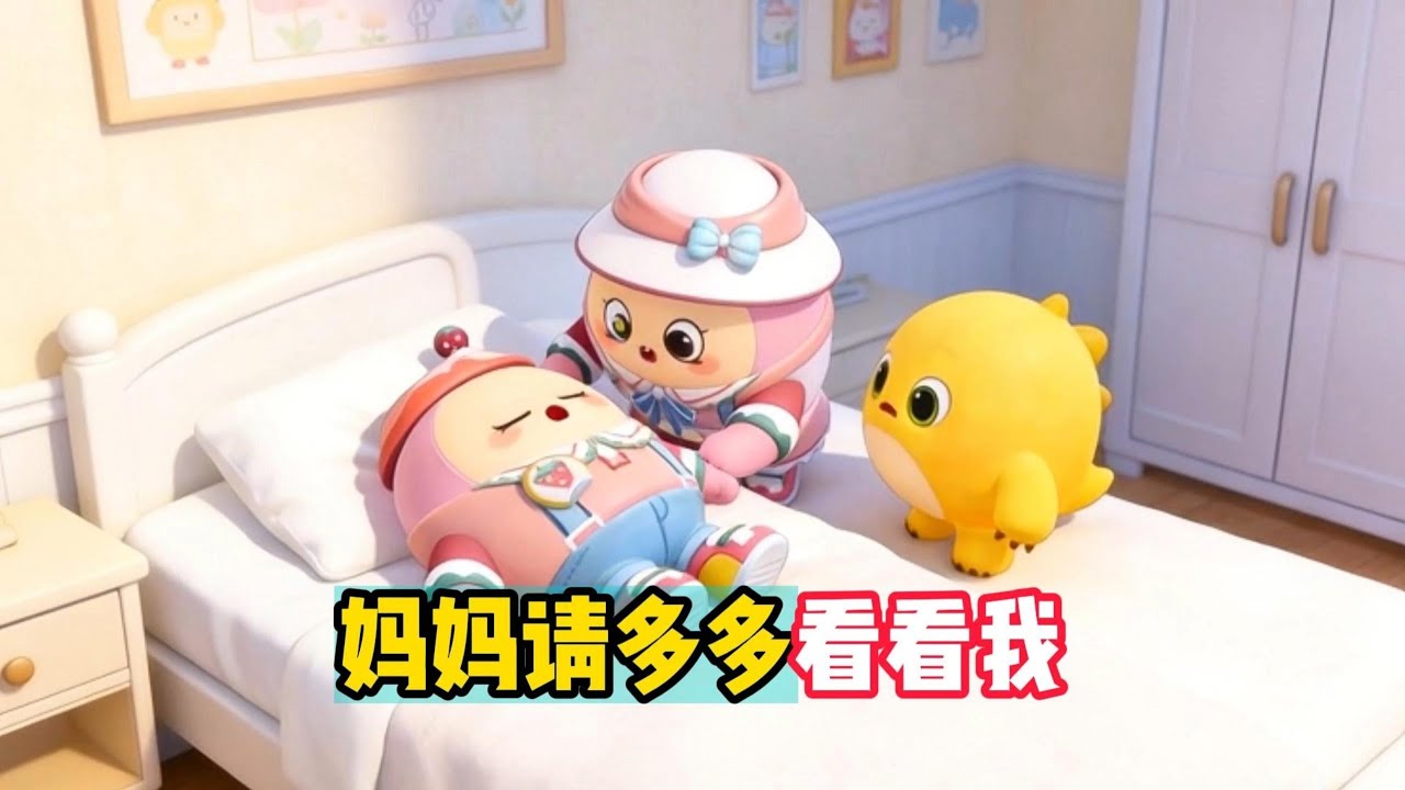 妈妈请多看看我，不要偏心妹妹了！