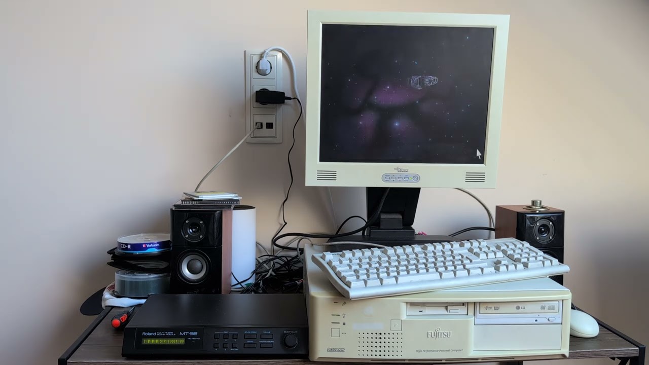 Space Quest IV main Theme real Roland MT-32