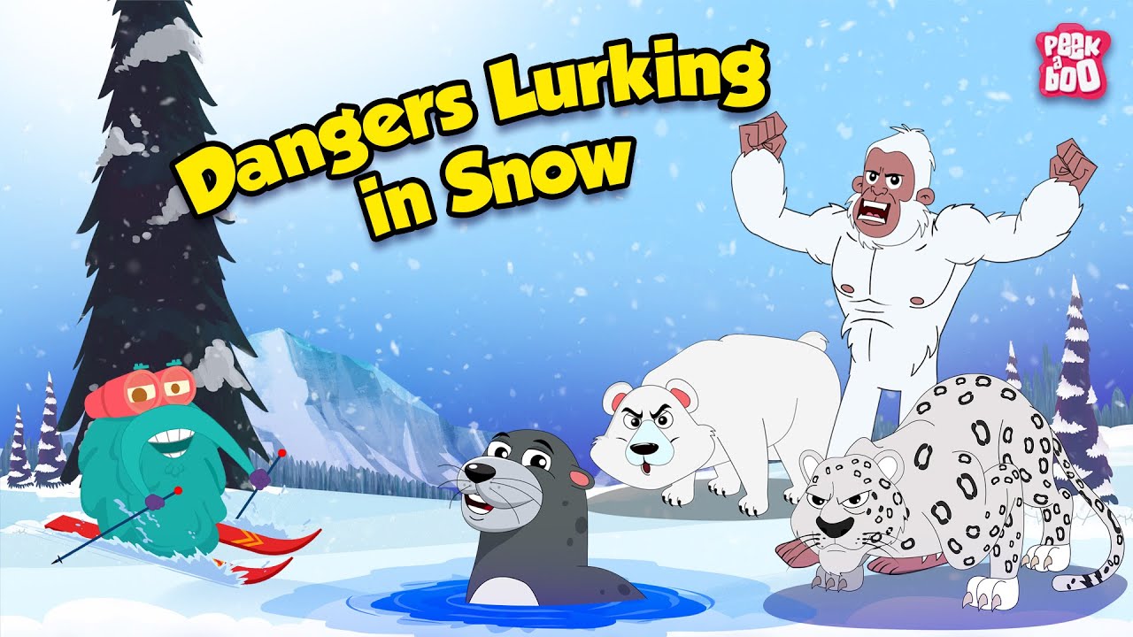 Dangers Lurking in Snow | Learn About Snow Disasters | Winter Special Educational Video | Dr Binocs