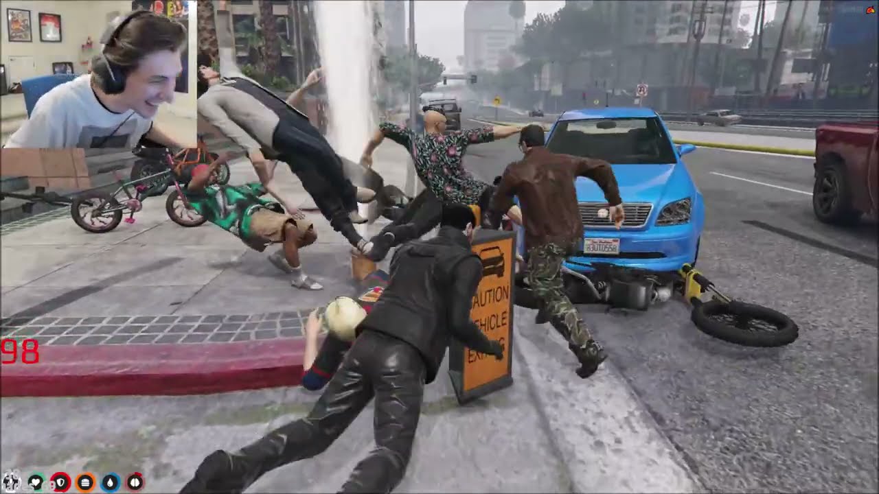 GTA RP - XQC and the Water Gods
