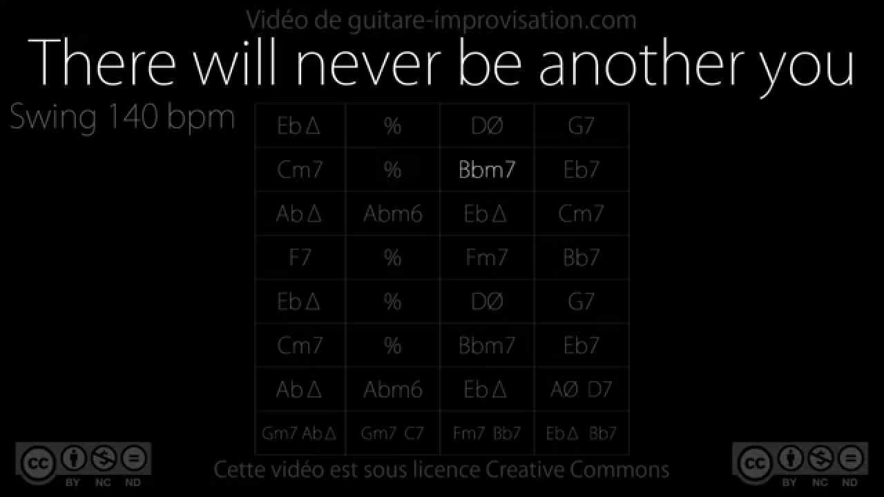 There Will Never Be Another You (140 bpm) : Backing Track