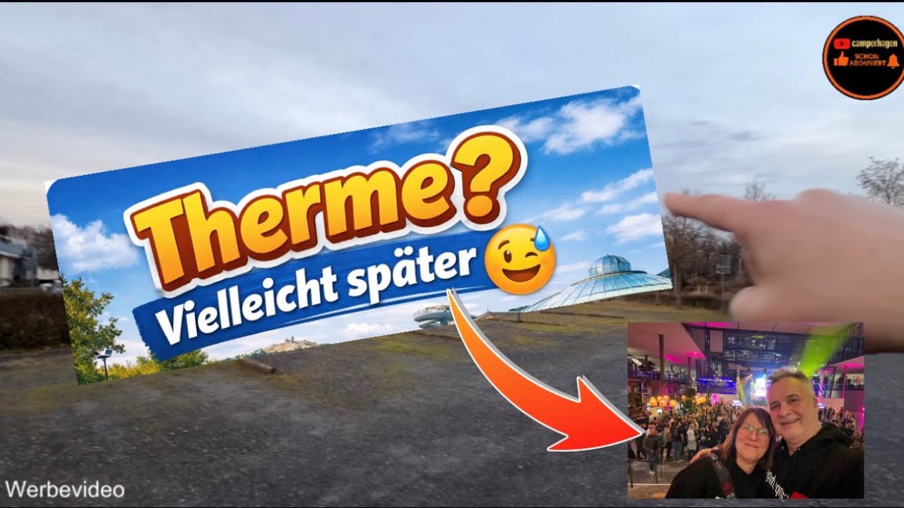 👉⚠️😱Wohnmobilstellplatz Therme SAALEMAXX | Vanlife & Wellness pur😱👈⚠️