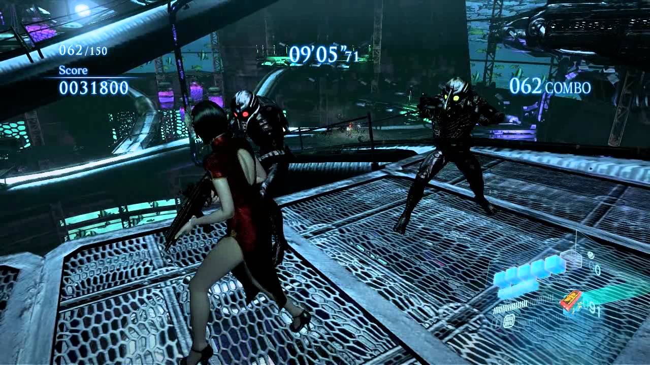 Resident Evil 6 - Mercenaries Solo - Creature Workshop - 1384k - Ada2