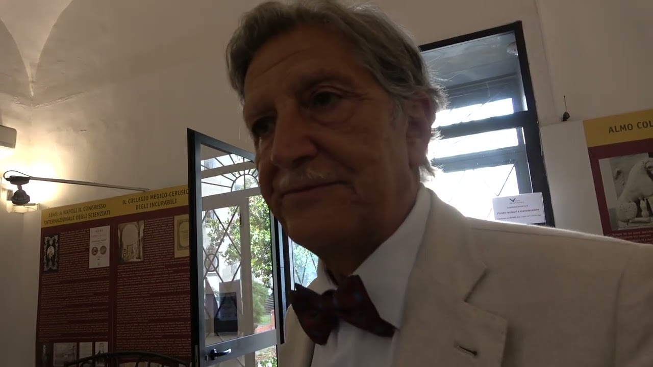 01 IL MUSEO DELLE ARTI SANITARIE  ALL'OSPEDALE DEGLI INCURABILI di NAPOLI con Prof Gennaro Rispoli