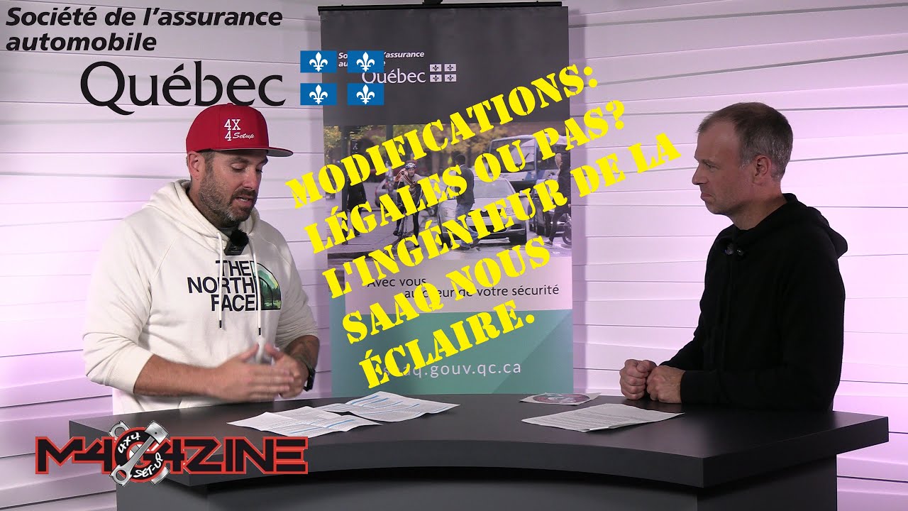Modifications: légales ou pas? L’ingénieur de la SAAQ nous éclaire