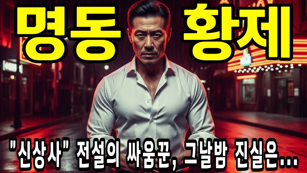 맨주먹으로 명동을 평정한 남자, 신상사 | 실화 풀스토리