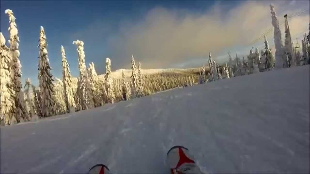Skiing in Lapland - Ruka 2015 HD