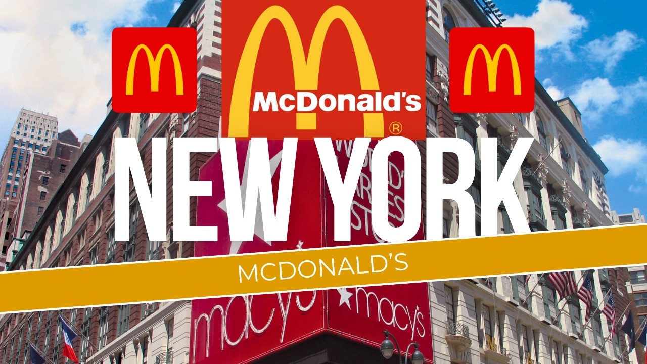 Внутри СКРЫТЫХ ресторанов McDonald's в Нью-Йорке