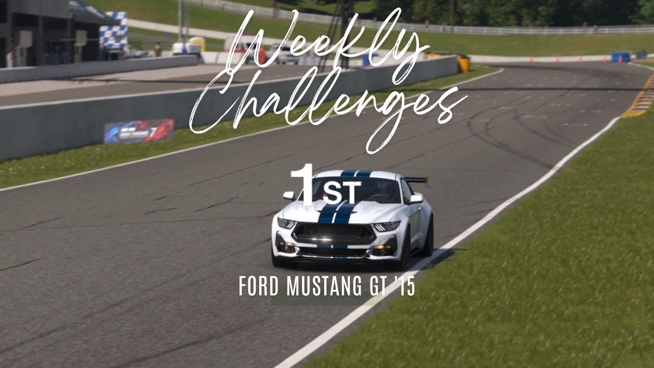 Gran Turismo 7 -🇺🇸Ford Mustang GT '15🇺🇸 (Road Atlanta) - American Sunday Cup 600 - Hood Cam (PS5 HD)