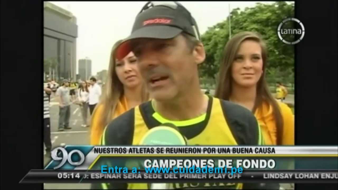 Carrera 10 Tour Perú Cristal a favor de Aldeas Infantiles SOS Perú en 90 Segundos Matinal