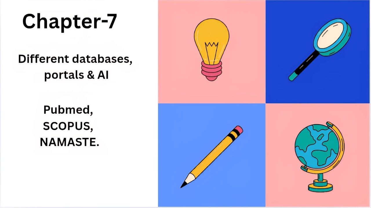 Research Chapter-7 Different databases, portals& AI.  