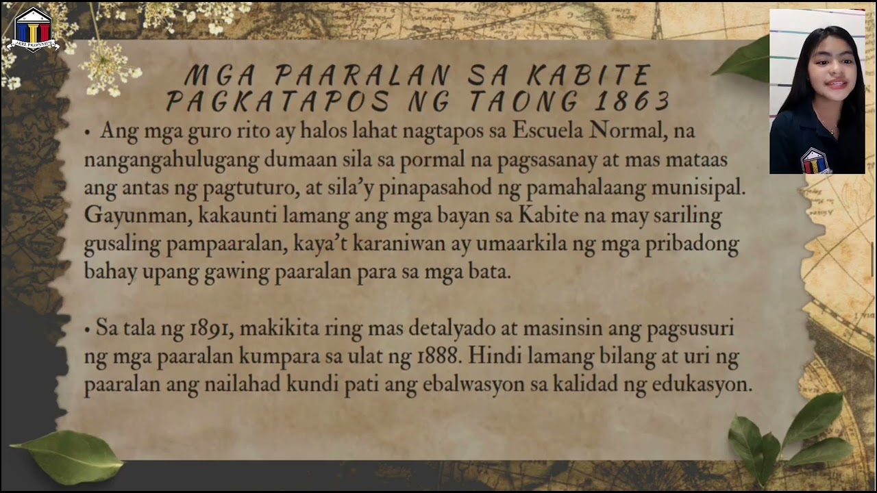 KASAYSAYAN NG EDUKASYON SA KABITE