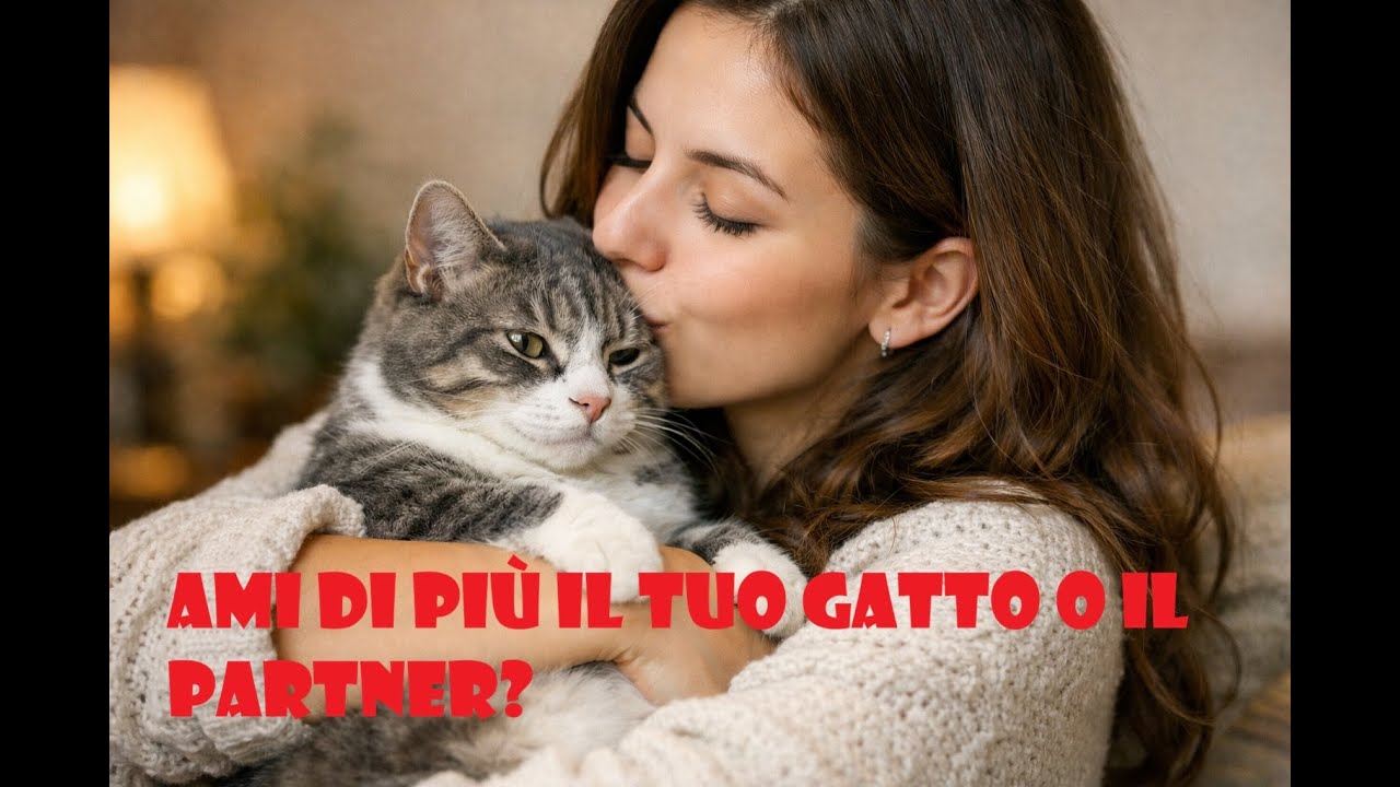 Ami di più il tuo gatto o il partner?