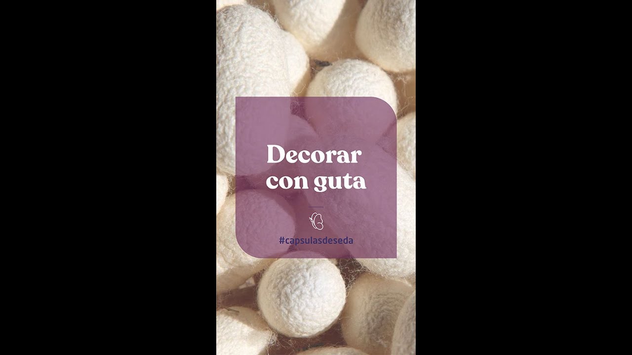 Guta de seda para decorar