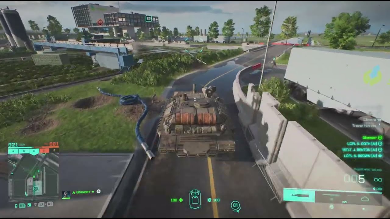 Tank gameplay - Battlefield 2042 (PORTAL)