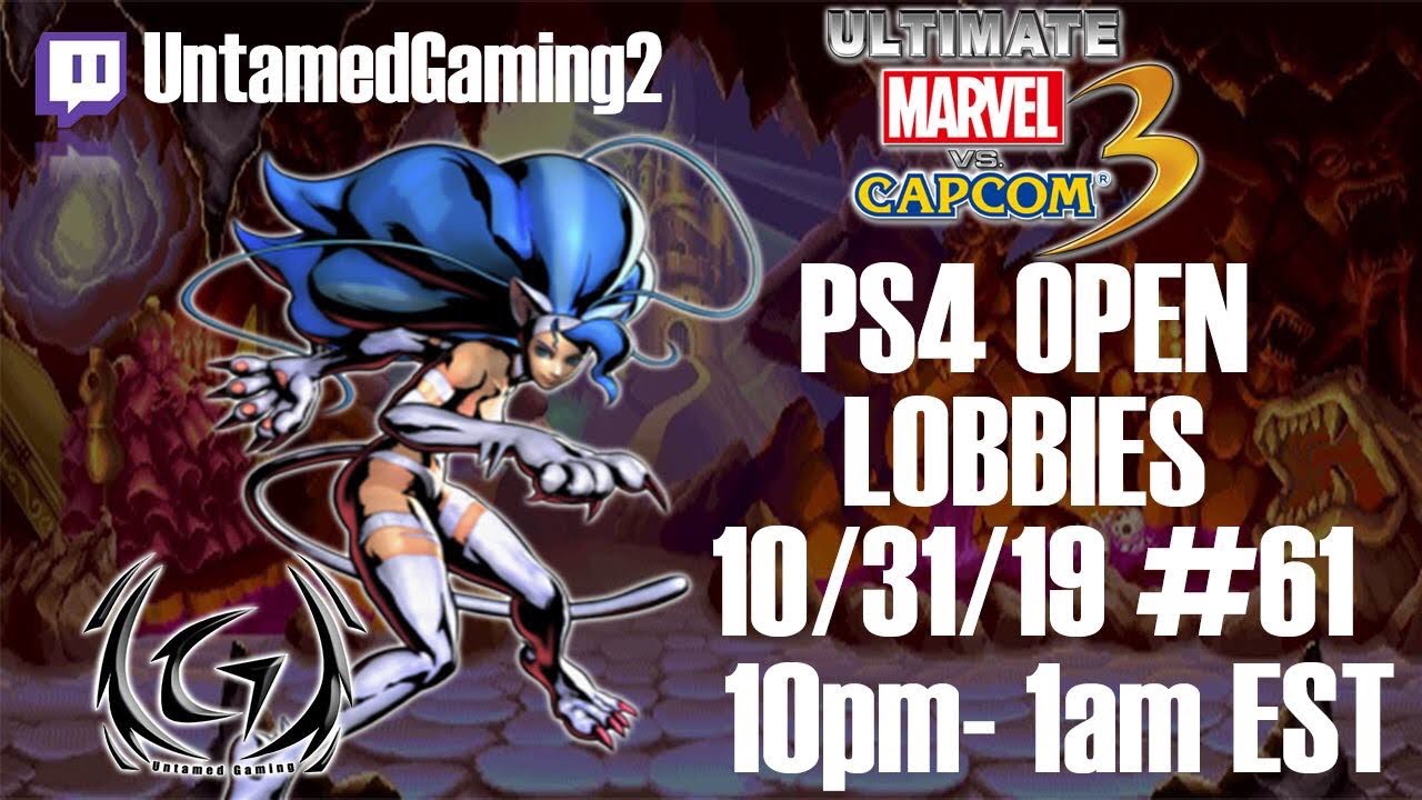 Retro Throwback UMVC3 PS4 Open Lobbies #61 10/31/19