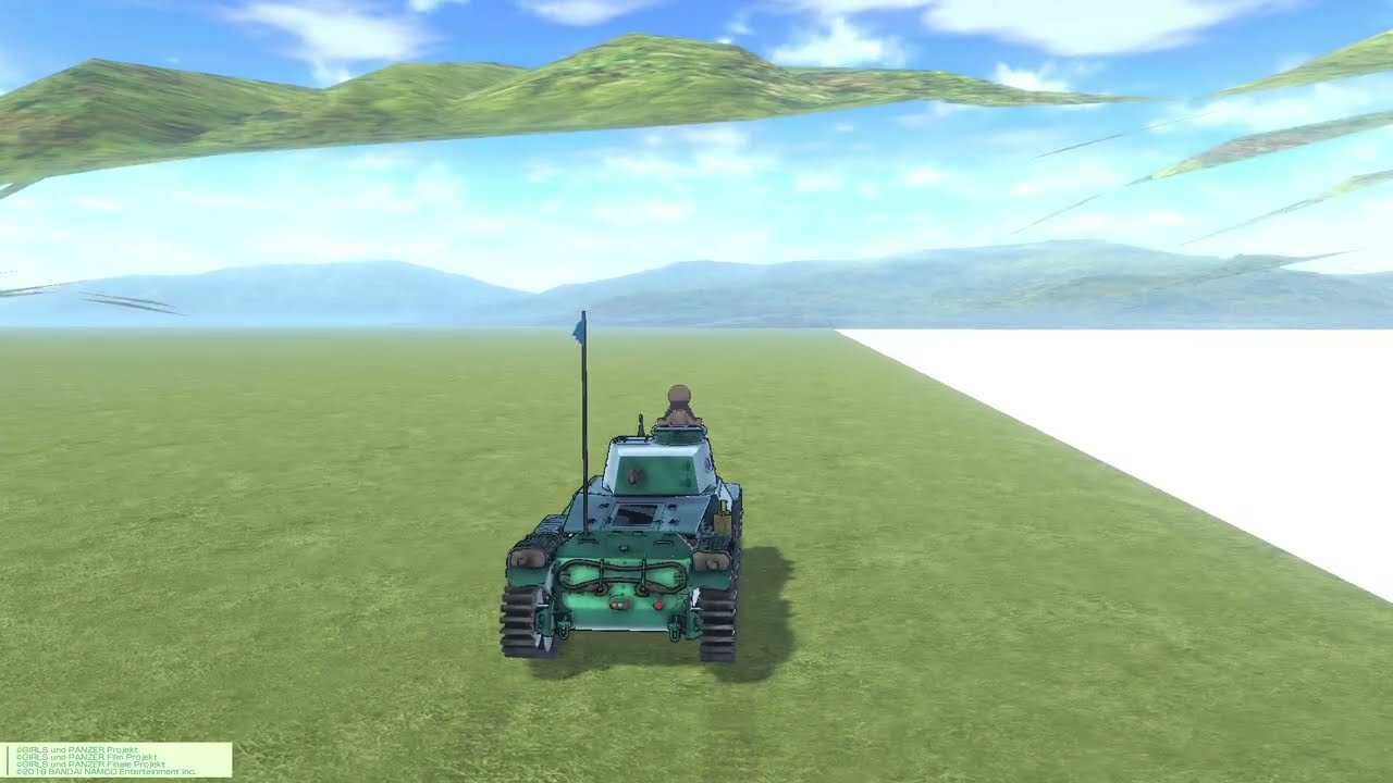 Girls und Panzer Dream Tank Match | Exploring out of bounds and being a bad sport