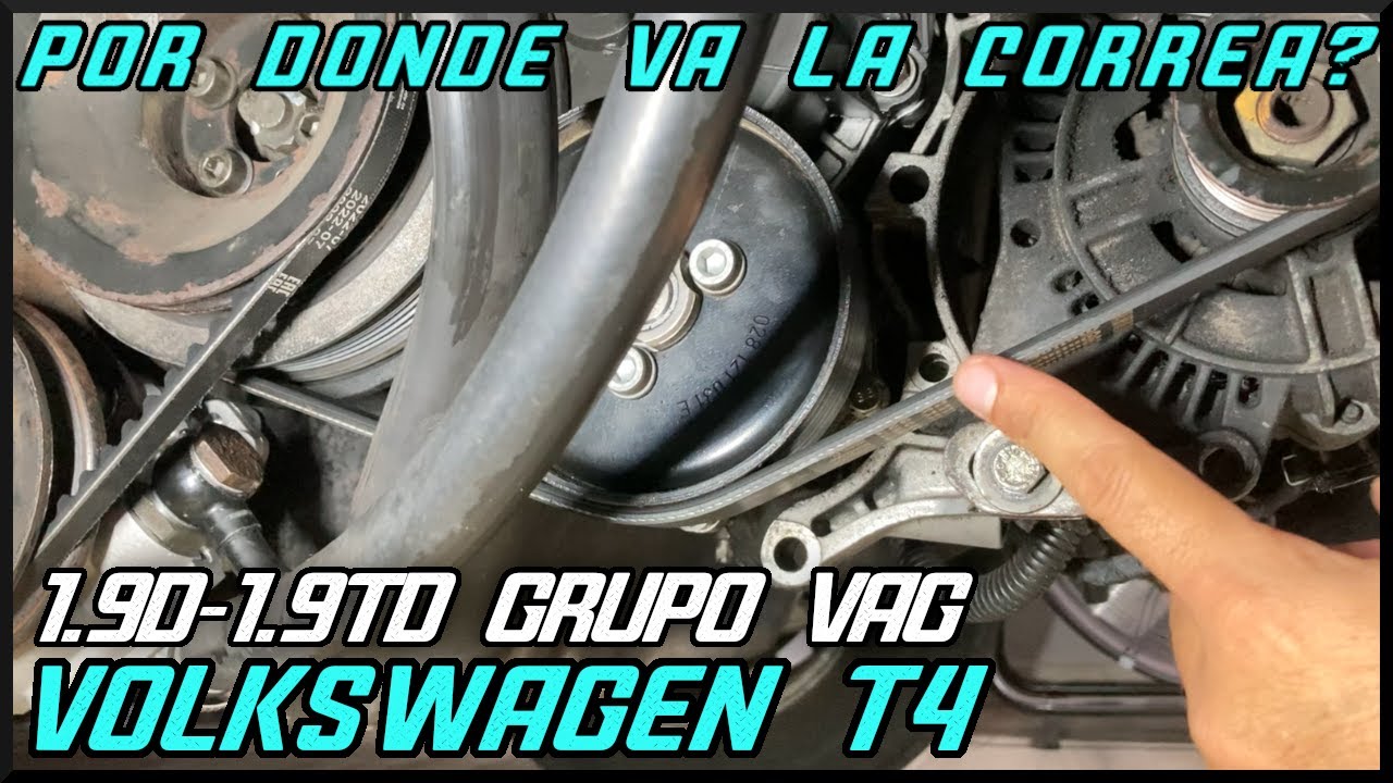 CORREA AUXILIAR GRUPO VAG  1.9D 1.9TD VW T4