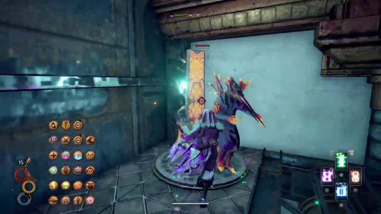 Outward Hardcore My Hex Mage VS Forge Master / Tough fight for mages but I have a plan.