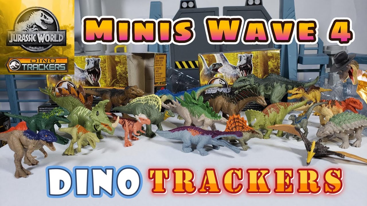 Jurassic World Mini Action Dinos SERIE 4 Mattel 2023 Full Review😎👌Sinoceratops Amargasaurus!